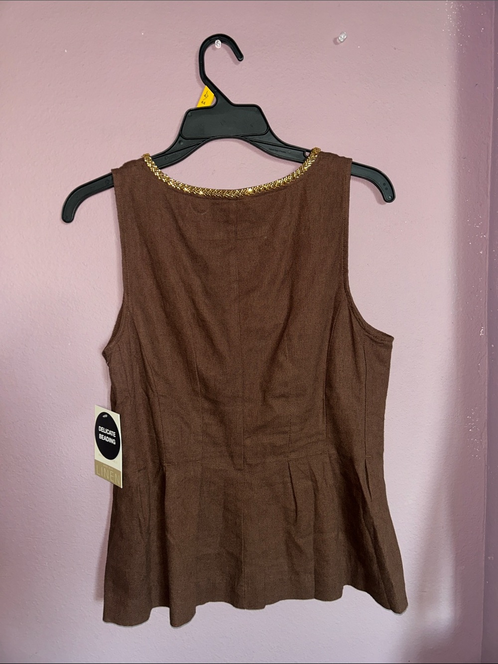 LINEN TOP - Picture 3 of 5